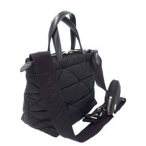 Prada ReNylon black Crossbody Padded Shoulder Bag
